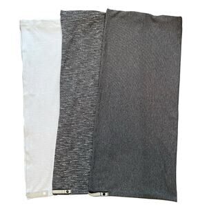 Lot 3 Lululemon Vinyasa Warp Scarves